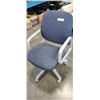 Image 1 : Swivel upholstered reception armchair