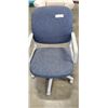 Image 2 : Swivel upholstered reception armchair