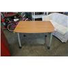 Image 1 : Rolling work station - 46 inches wide x 29 deep x 29 tall