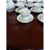 Image 2 : ROYAL ALBERT MOSS ROSE TEA SERVICE 27 PIECES - 10 CUPS AND SAUCERS, TEA POT W/ LID, COFFEE POT W/ LI