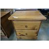 Image 2 : PAIR OF 2 DRAWER NIGHTSTANDS - 22 INCHES WIDE X 18 DEEP X 23 TALL