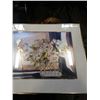 Image 2 : FOIL ART PRINT FLOWERS