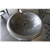 Image 4 : METAL BIRD BATH - 29 INCHES TALL