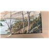 Image 4 : WATERCOLOR ON PAPER LAKE LAND - SIGNED MR SPENCER 2013