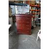 Image 1 : 6 DRAWER CHEST OF DRAWERS - 39 inches wide x 10 deep x 54 tall