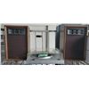 Image 1 : Sanyo semi automatic turntable TP10 and pair of Lloyd's model W640 - 318 custom built air suspension