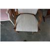 Image 3 : 2 WOOD FRAMED CHAIRS