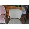 Image 4 : 2 WOOD FRAMED CHAIRS