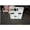 Image 1 : WHITE CUBICAL SHELF - 36 inches wide x 12 deep x 36 tall