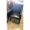 Image 1 : LEATHER LOOK ARMCHAIR