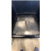 Image 3 : LEATHER LOOK ARMCHAIR