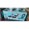 Image 3 : BRAND NEW JAMIE OLIVER SET OF 10 TFAL STAINLESS STEEL COOKWARE IN BOX - INCLUDES 2 SAUCEPANS, COVERE