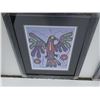 Image 2 : Limited edition print blue Thunderbird by Norval Morrisseau signed and numbered