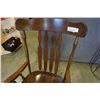 Image 4 : WOOD ROCKING CHAIR