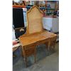 Image 1 : BELL VINTAGE VANITY DRESSER WITH MIRROR FRAME - NO GLASS