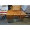 Image 2 : BELL VINTAGE VANITY DRESSER WITH MIRROR FRAME - NO GLASS