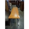 Image 2 : PINE METAL BASE SOFA TABLE