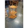 Image 2 : MAGAZINE RACK ENDTABLE, SMALL MAPLE CORNER SHELF AND WINE RACK