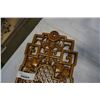 Image 2 : WOOD BUDDHA WALL PLAQUE