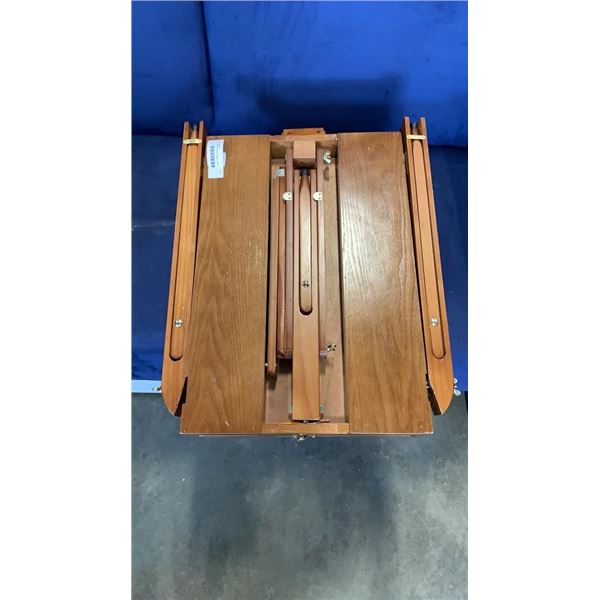 FOLDING WOOD ART EASEL CASE