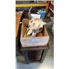 Image 1 : Zinfandel wood crate and bull skull with horns