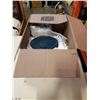 Image 1 : BOX OF BLUE IKEA DISHES