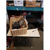 Image 1 : BOX OF ESTATE GOODS, DANBY MICROWAVE, PATIO LIGHTING