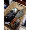 Image 2 : BOX OF ESTATE GOODS, DANBY MICROWAVE, PATIO LIGHTING