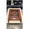 Image 1 : Wall mount glass door display case