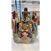 Image 2 : 2 EASTERN FIGURES - 9 AND 13 INCHES TALL