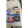 Image 2 : NES TENNIS GAME, NINTENDO DS COOKING TRAINING, STARLINK PS4 GAME AND JOKE PS4 GAME, TEXAS INSTRUMENT
