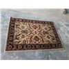 Image 1 : TUFTED MULTI COLORED 50 INCH X 6 FOOT AREA CARPET 100% WOOL HAND MADE IN INDIA