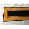 Image 2 : TUFTED BLACK AND GOLD 30 X 119 INCH CARPET RUNNER 100% WOOL HAND MADE IN INDIA