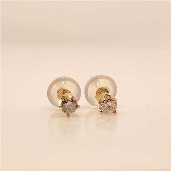 14K DIAMOND (0.16CT) EARRINGS