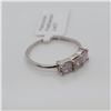 Image 2 : PLATINUM DIAMOND (0.4CT,LIGHT PINK) RING SIZE 6.5