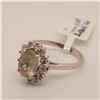 Image 2 : 10K  COLOR CHANGING SULTANITE (2CT) DIAMOND (0.49CT) RING SIZE 5.25