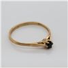 Image 2 : 10K  SAPPHIRE RING SIZE 6.5