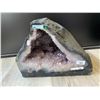 Image 1 : AMETHYST GEODE CATHEDRAL RETAIL $3498, 19.65KG APPROX 13"W X 10.5"H