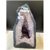 Image 1 : AMETHYST GEODE CATHEDRAL RETAIL $2998, 17.40KG APPROX 8"W X 14"H