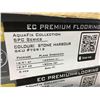 Image 3 : 1,323.7 SQ FT OF EC PREMIUM AQUAFIX SPC SERIES STONE HARBOUR 5MM GLUE LESS VINYL FLOORING
