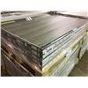 Image 1 : 472.75 SQ FT OF EC PREMIUM AQUAFIX SPC SERIES TITANIUM GREY 5MM GLUE LESS VINYL FLOORING