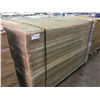 Image 2 : 2 PALLETS OF BOXED WHITE WOOD / METAL AUQUAFIX DISPLAY RACKING