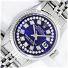 Image 1 : Rolex Ladies Datejust 26 Blue String VS Diamond Oyster Band Polished Serviced