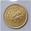 Image 2 : 1862 $1 Gold Dollar Coin T-3 XF