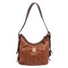 Image 1 : MCM Brown Canvas Hobo Bag