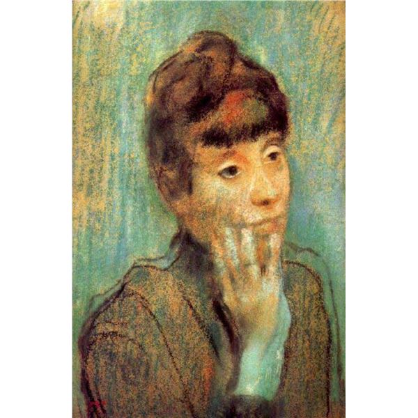 Edgar Degas - Portrait Of A Lady