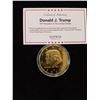 Image 1 : 2017 Trump GOP Gold Plated Coin