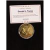 Image 2 : 2017 Trump GOP Gold Plated Coin
