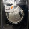 Image 1 : Wolf Head 1 Oz Silver