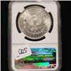 Image 2 : 1880 Morgan Dollar Grade: NGC  MS63